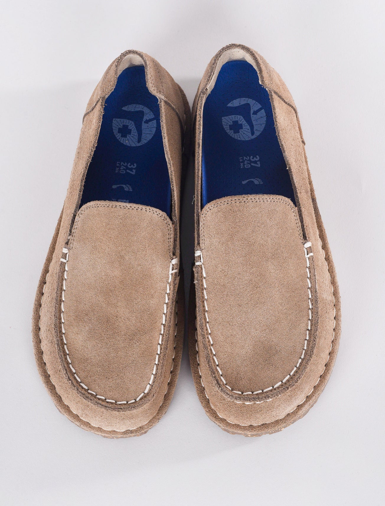 Birkenstock Utti Suede Slipper, Gray Taupe 