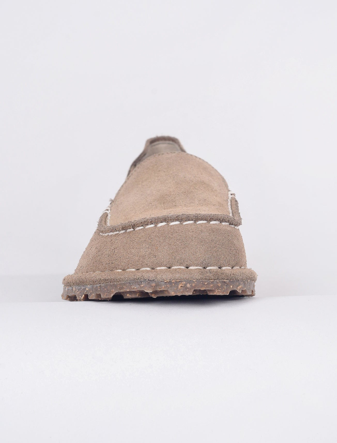 Birkenstock Utti Suede Slipper, Gray Taupe 