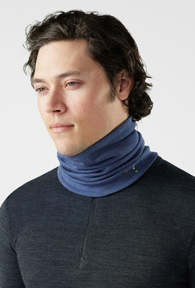 Smartwool Thermal Merino Reverse Gaiter, Nightfall Blue/Mink 