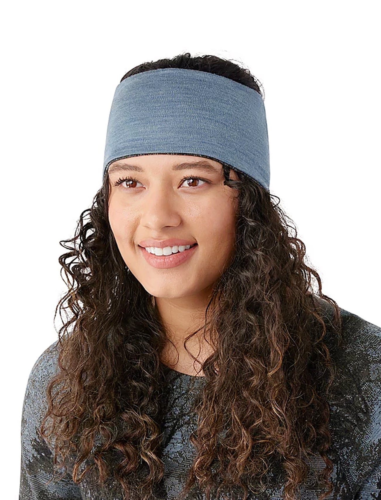 Smartwool Thermal Reversible Headband, Black Forest One Size 