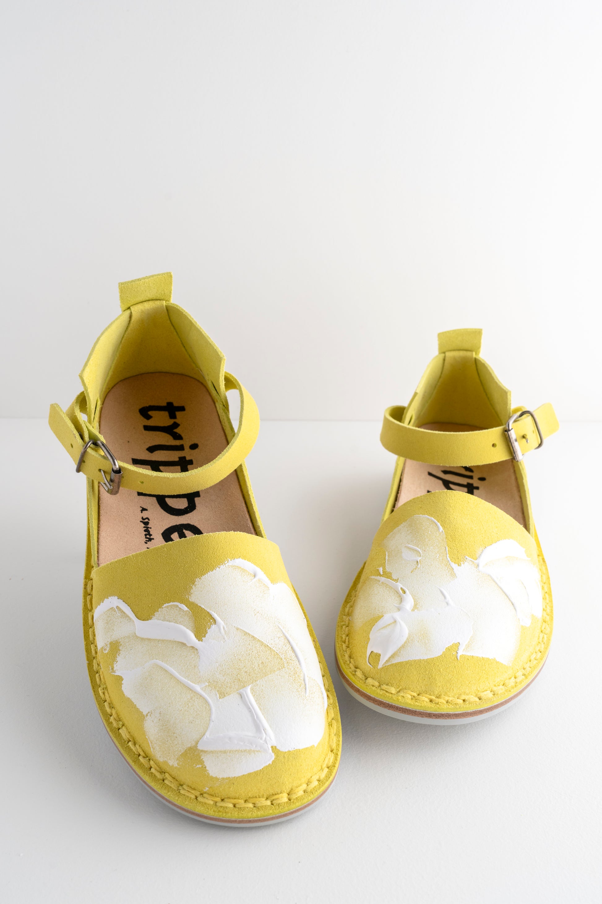 Trippen Shoes Union Mary Jane, Lime 
