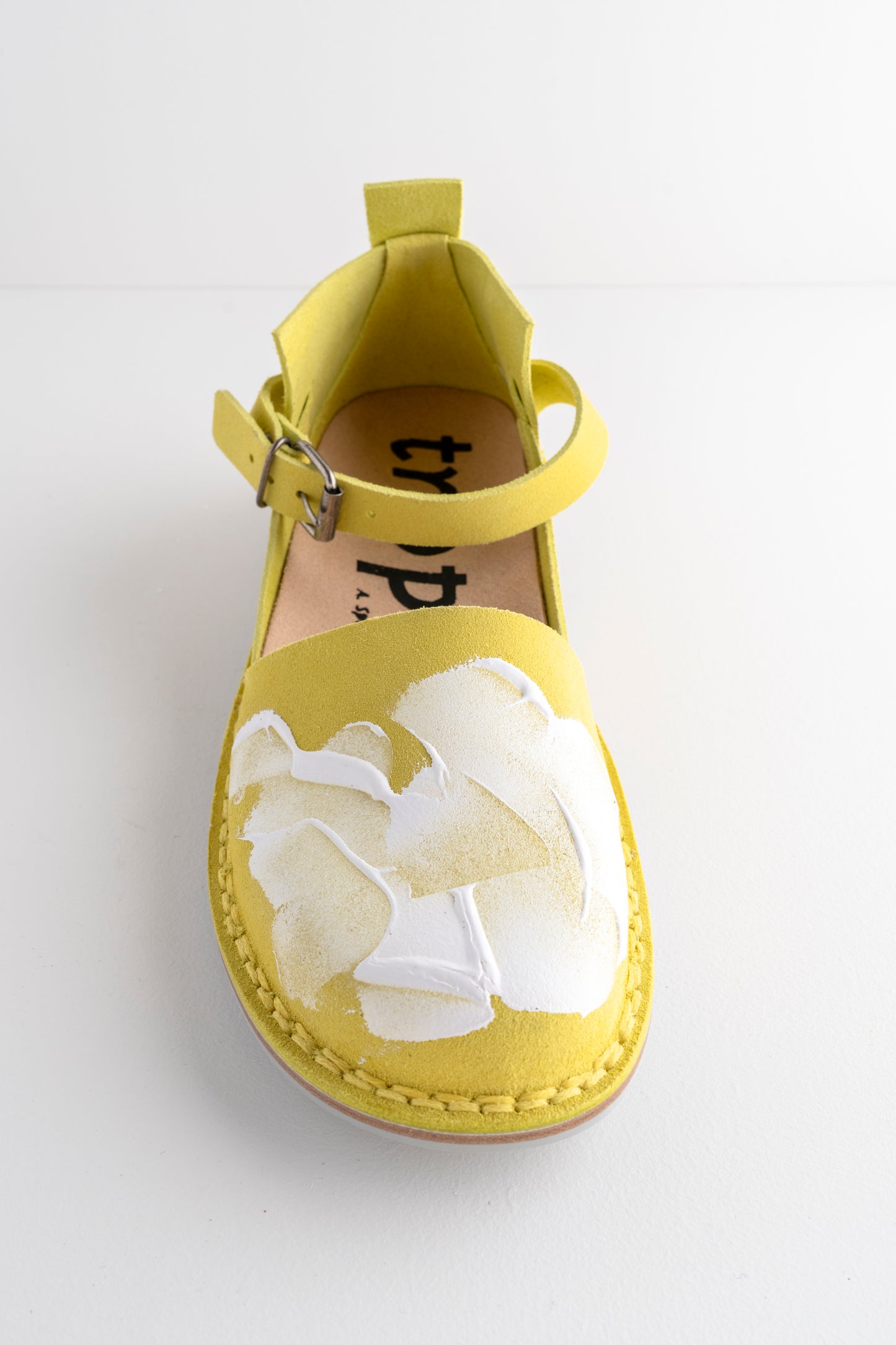 Trippen Shoes Union Mary Jane, Lime 