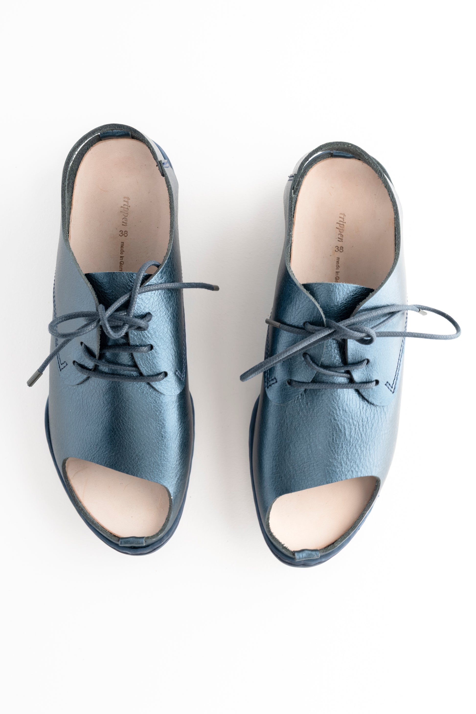 Trippen Shoes Dismantle Cup, Navy 