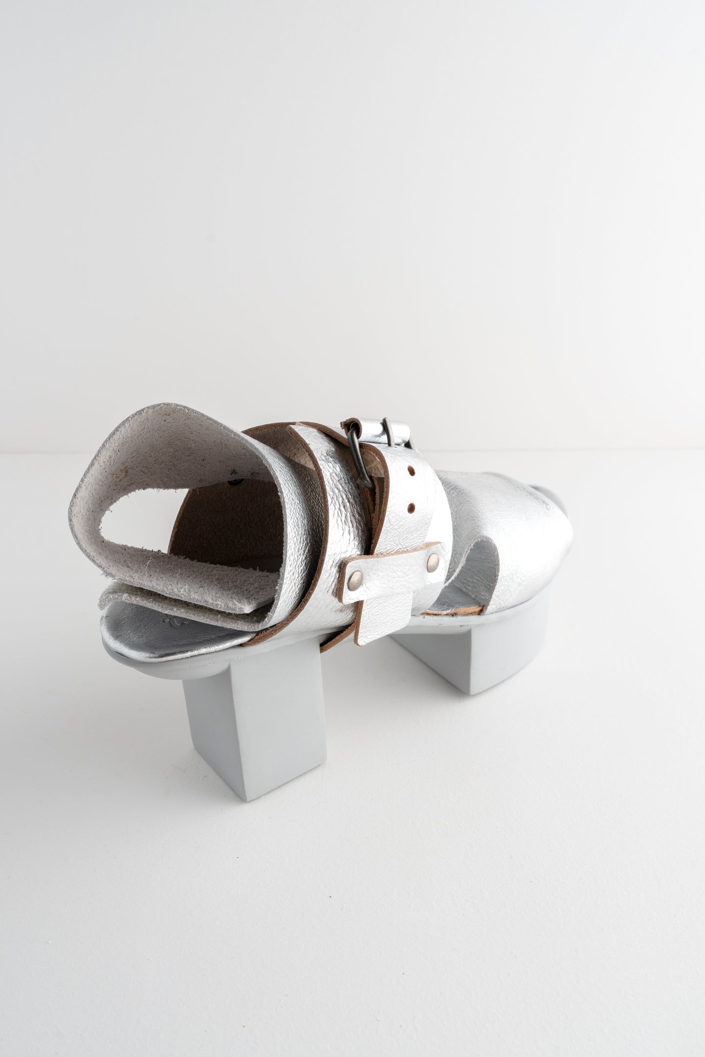 Trippen Shoes Forecast Happy, Silver Lam 