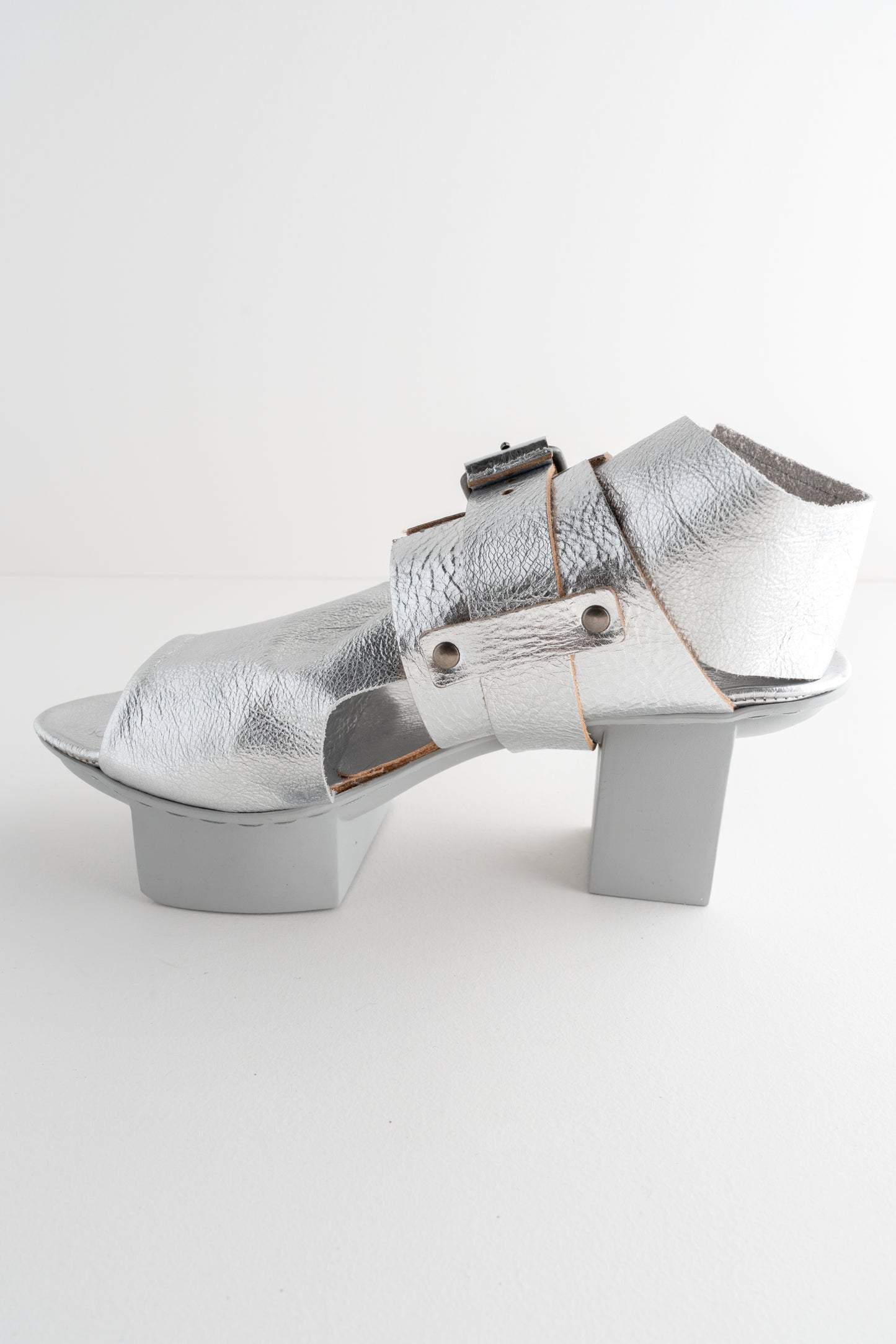 Trippen Shoes Forecast Happy, Silver Lam 