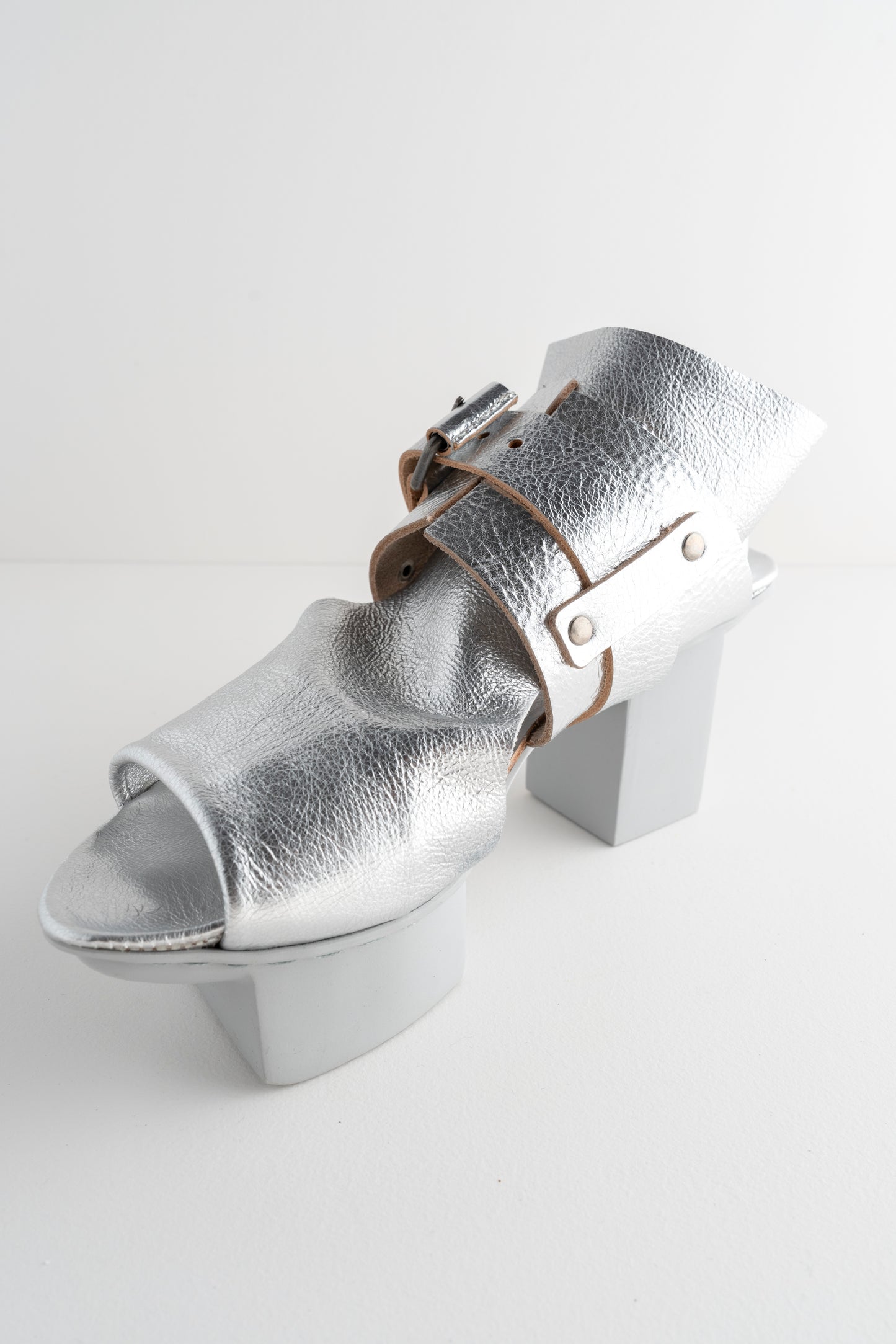 Trippen Shoes Forecast Happy, Silver Lam 