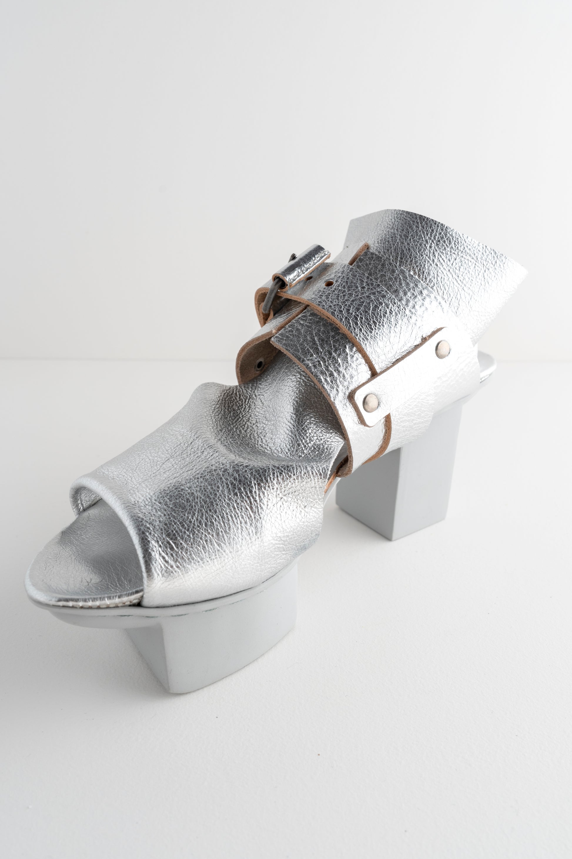 Trippen Shoes Forecast Happy, Silver Lam 
