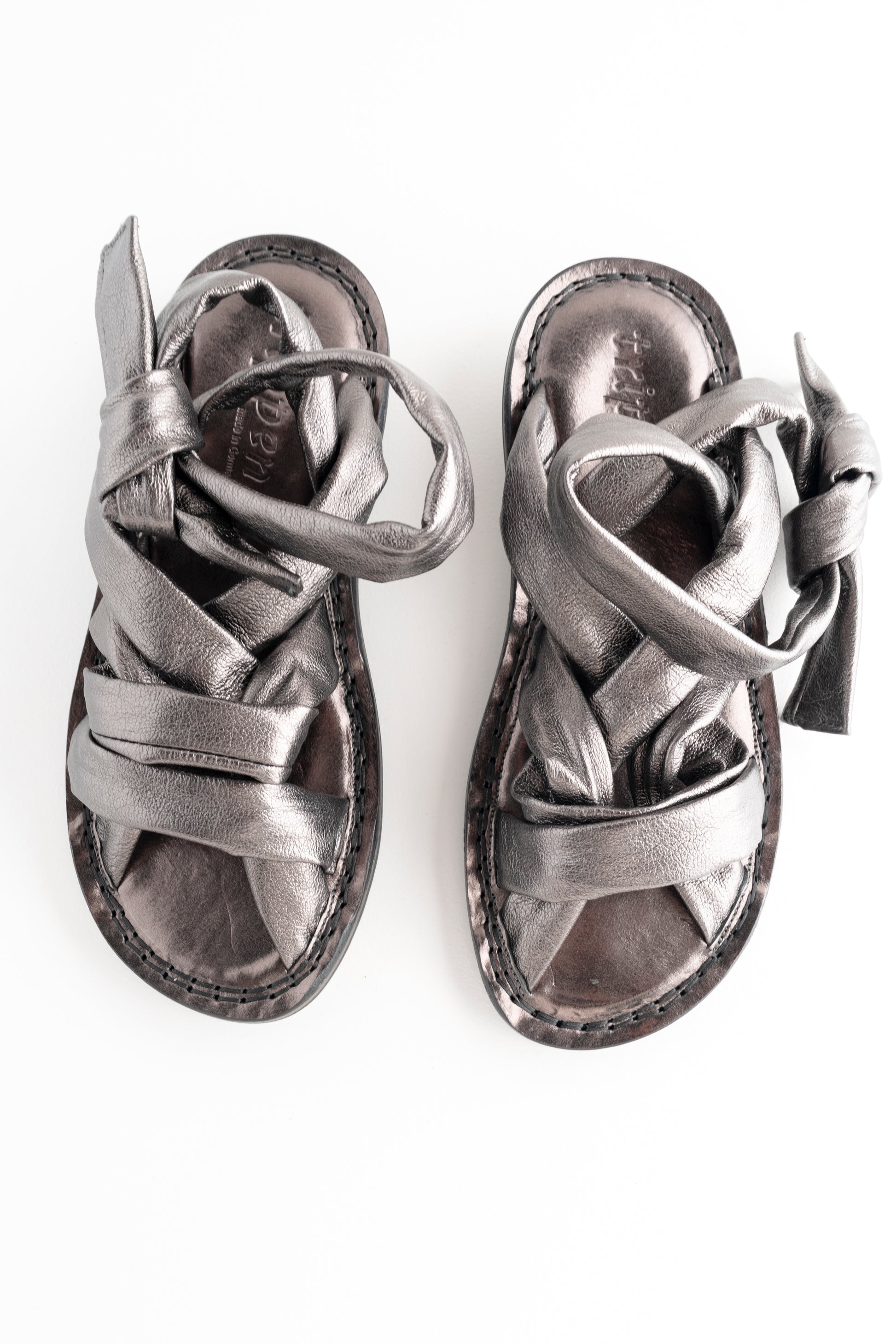 Trippen Shoes Gossamer Sandal, Steel 
