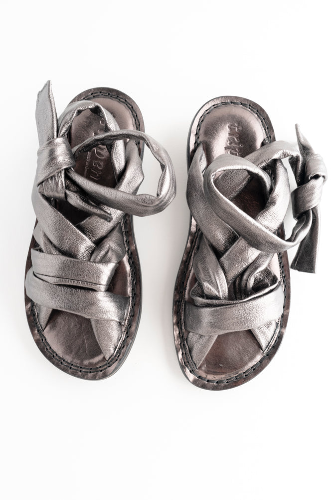 Trippen Gossamer Sandal, Steel 