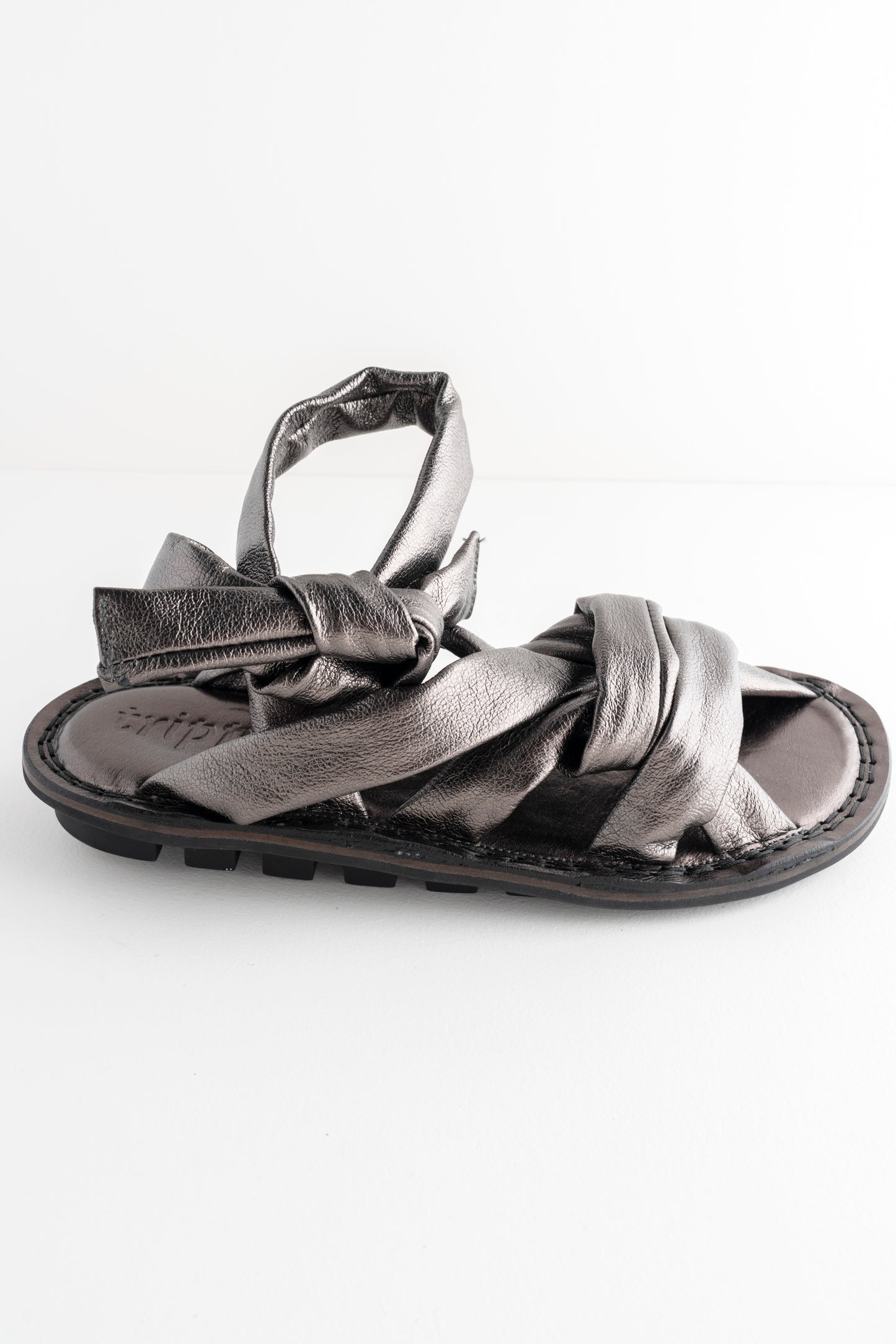 Trippen Shoes Gossamer Sandal, Steel 