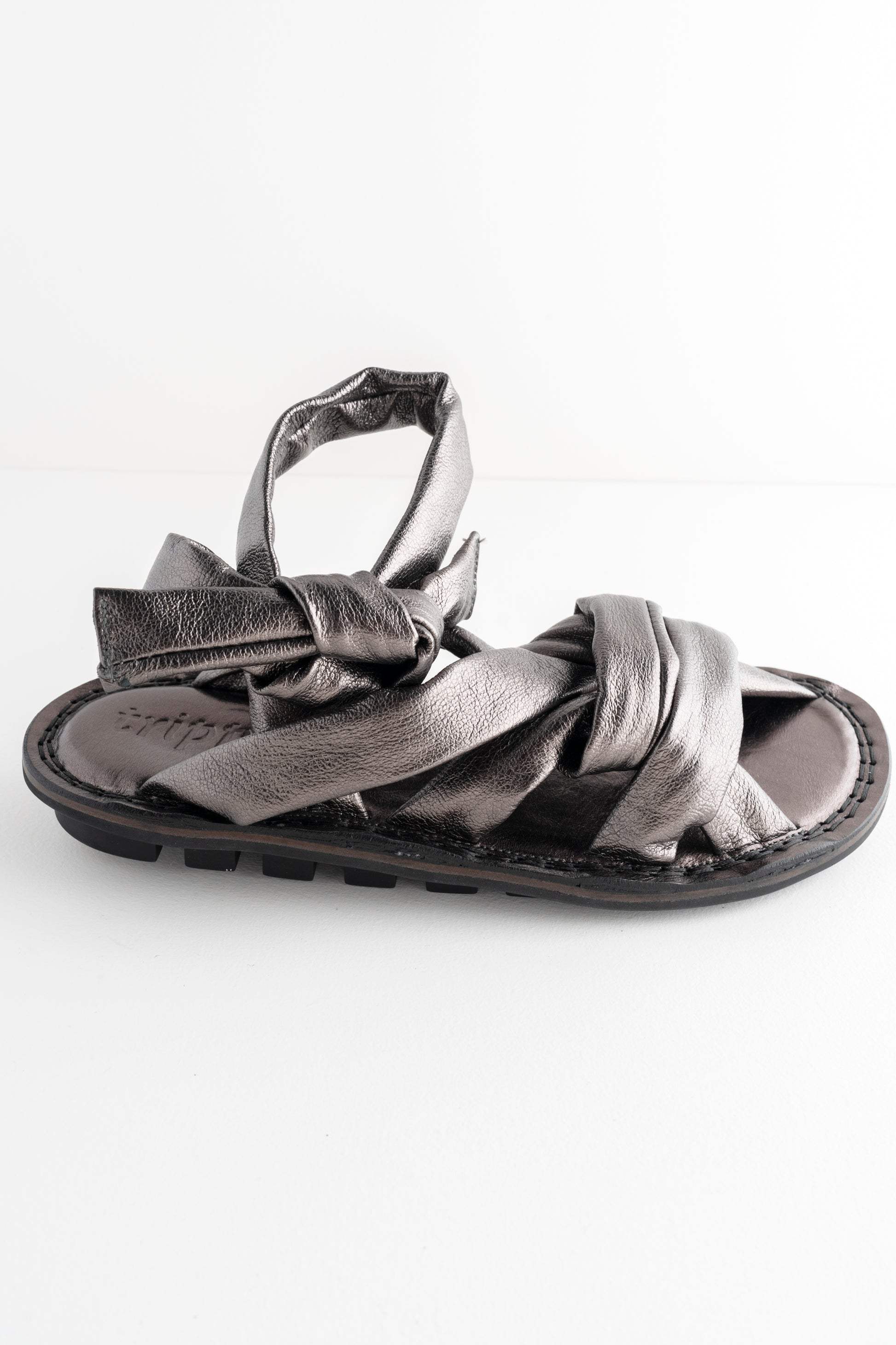 Trippen Shoes Gossamer Sandal, Steel 