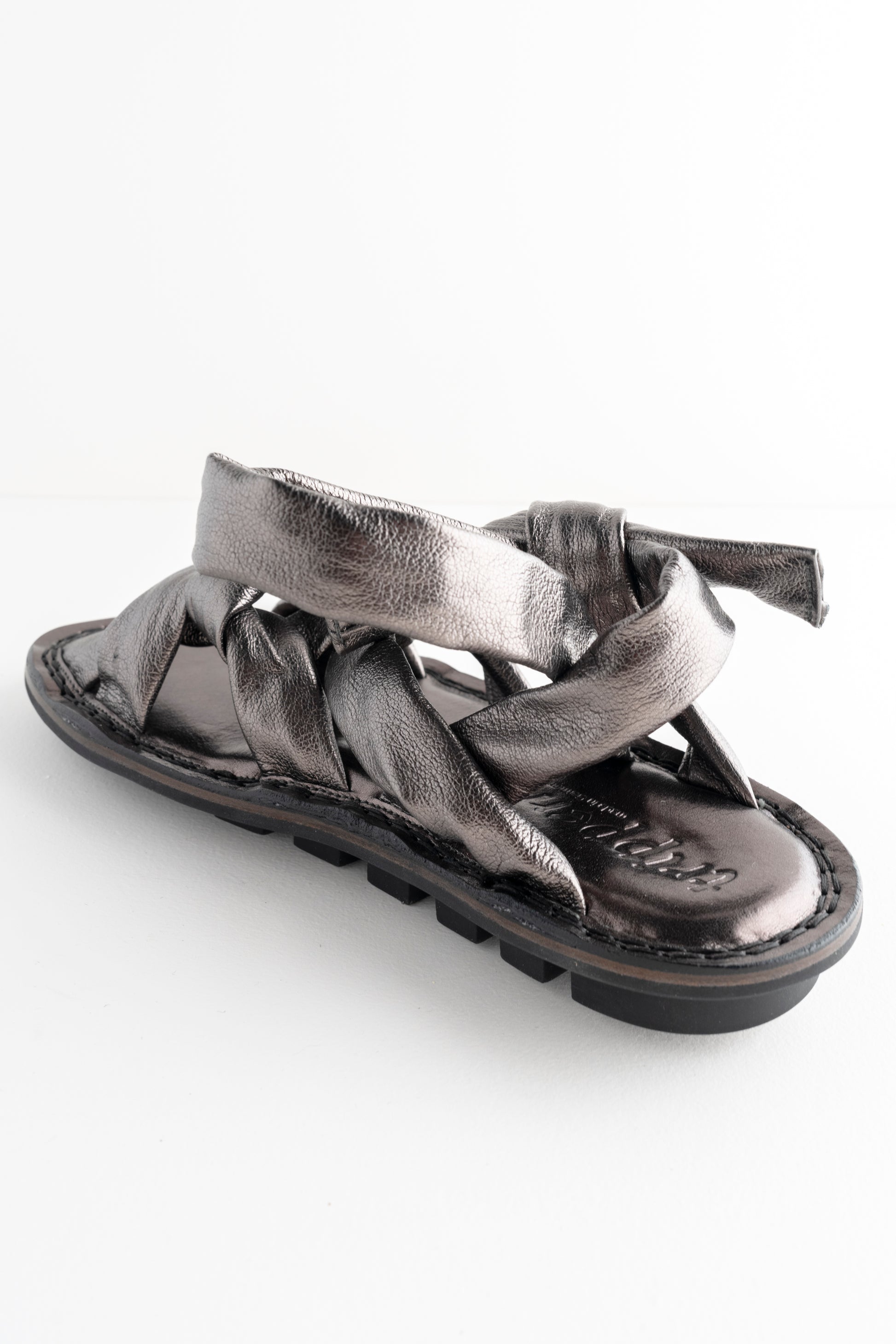 Trippen Shoes Gossamer Sandal, Steel 