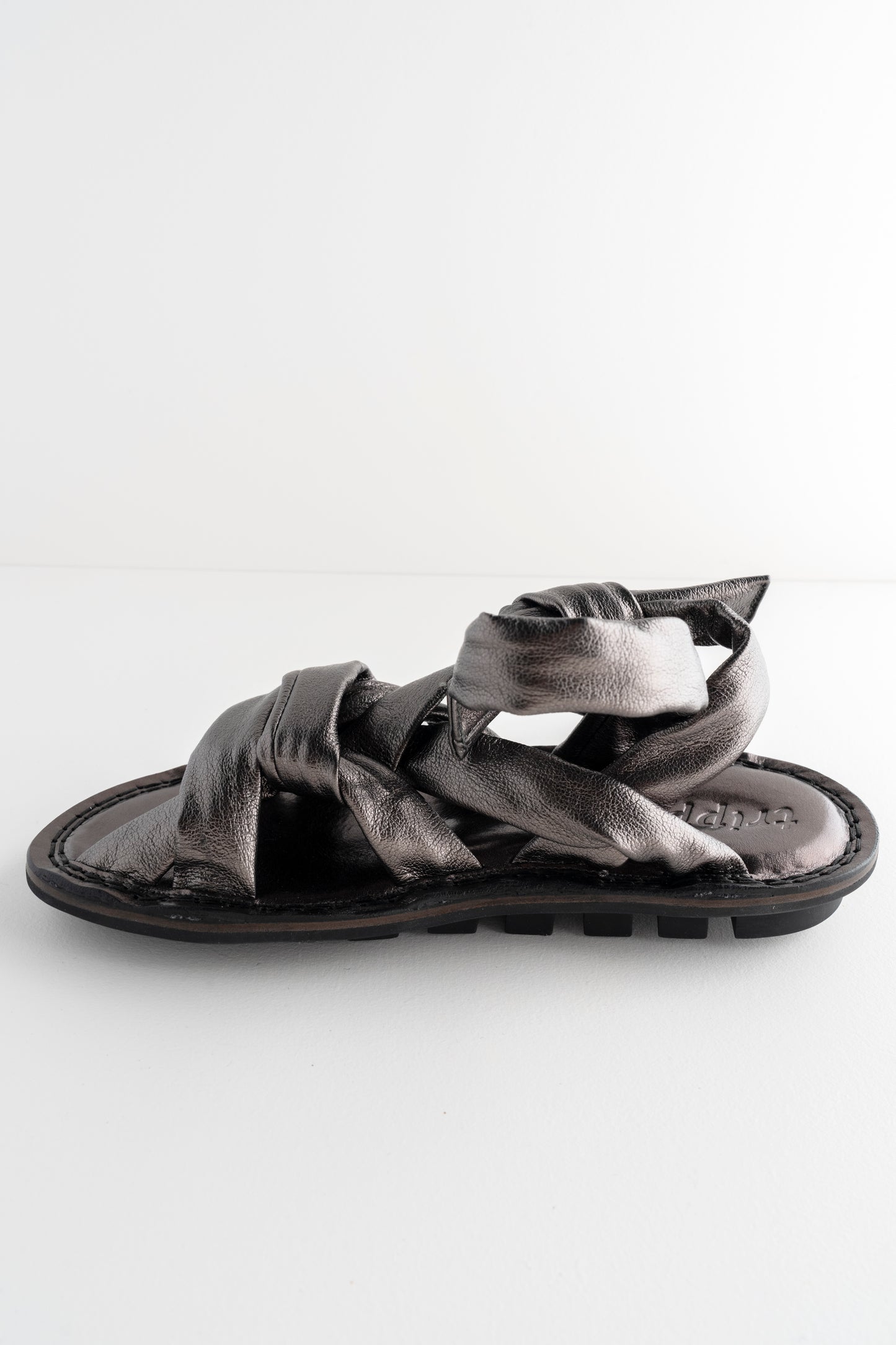 Trippen Shoes Gossamer Sandal, Steel 