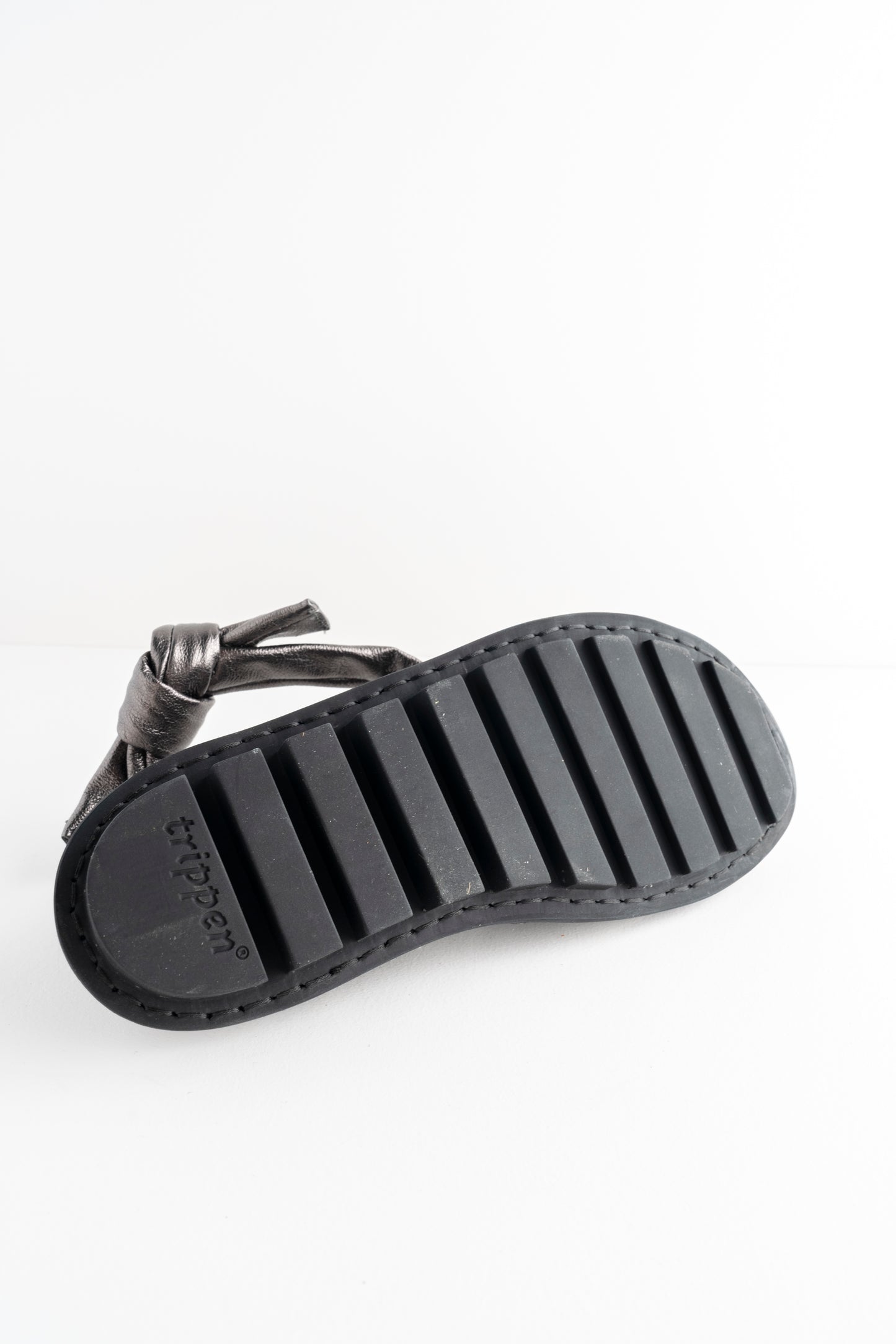 Trippen Shoes Gossamer Sandal, Steel 