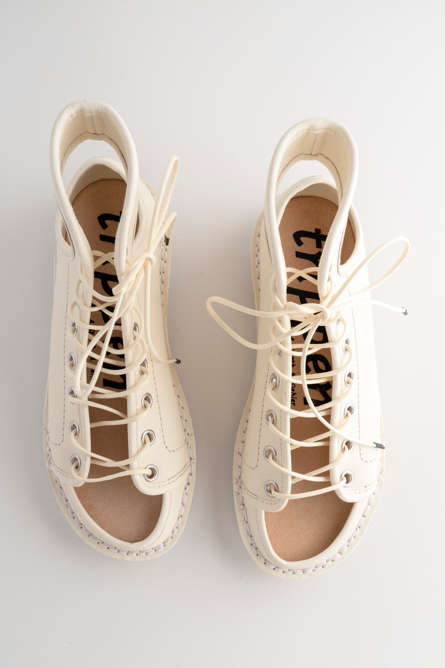 Trippen Shoes McCoy High Top, White 