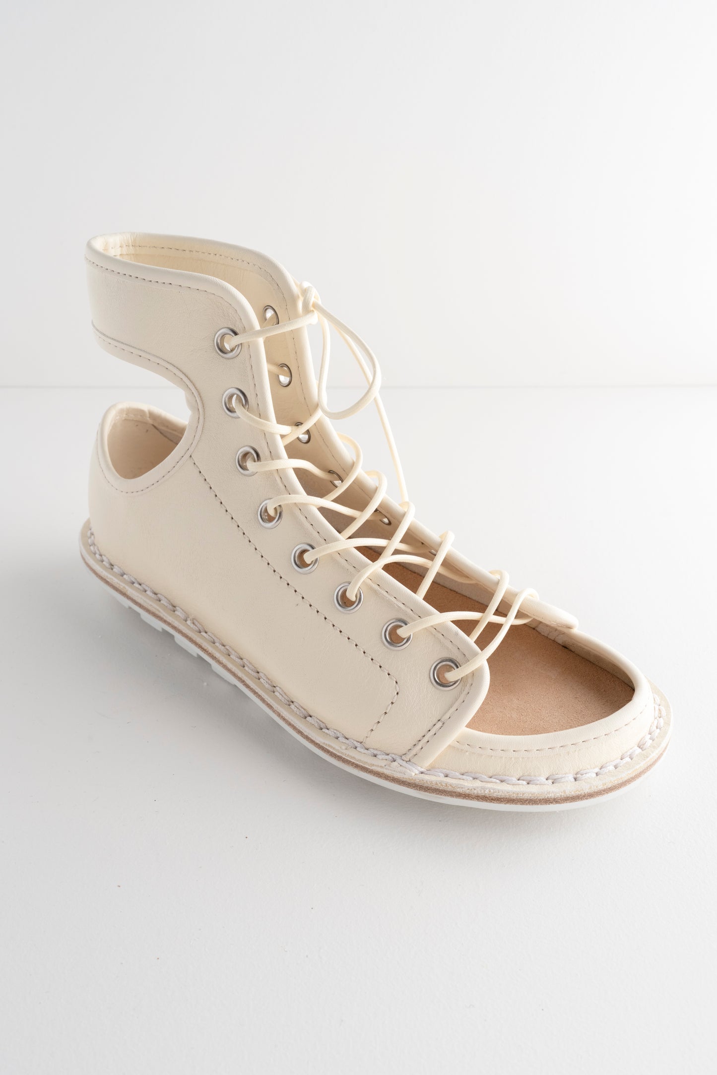 Trippen Shoes McCoy High Top, White 