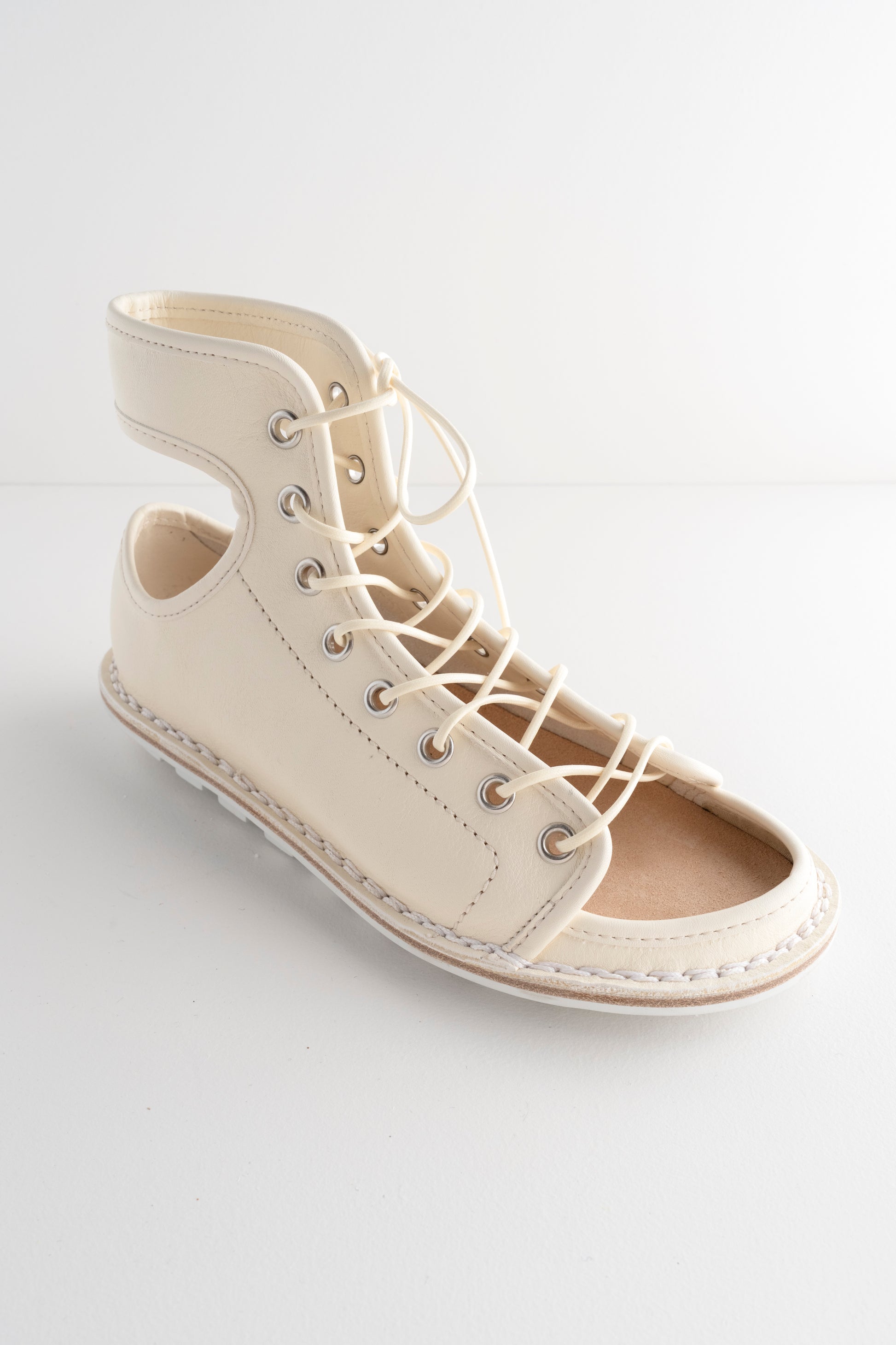 Trippen Shoes McCoy High Top, White 