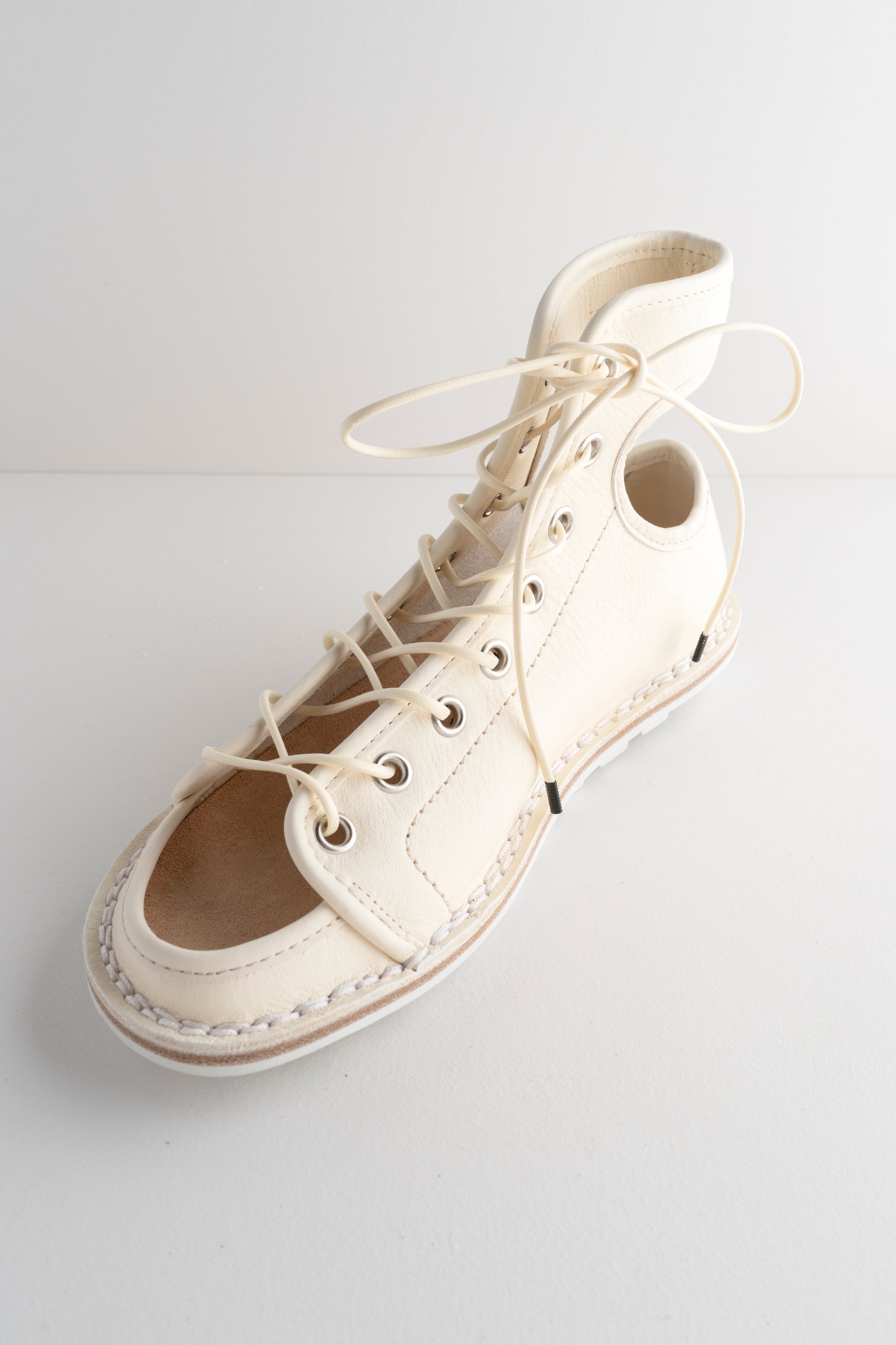 Trippen Shoes McCoy High Top, White 