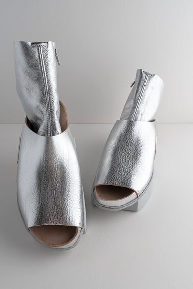 Trippen Daybreak Box Shoe, Silver 