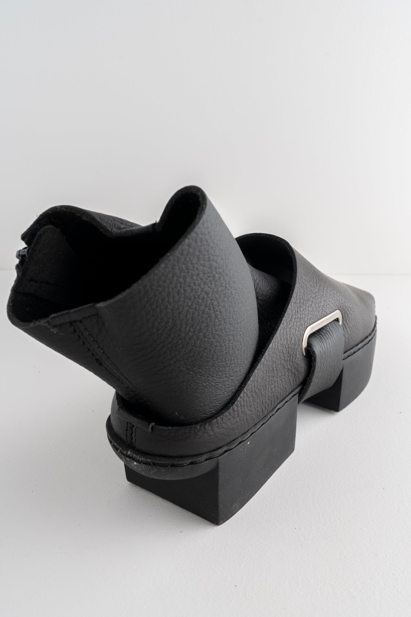 Trippen Shoes Daybreak Box Shoe, Black 