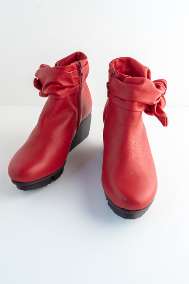 Trippen Shoes Tippet Bootie Red Red SFT 36