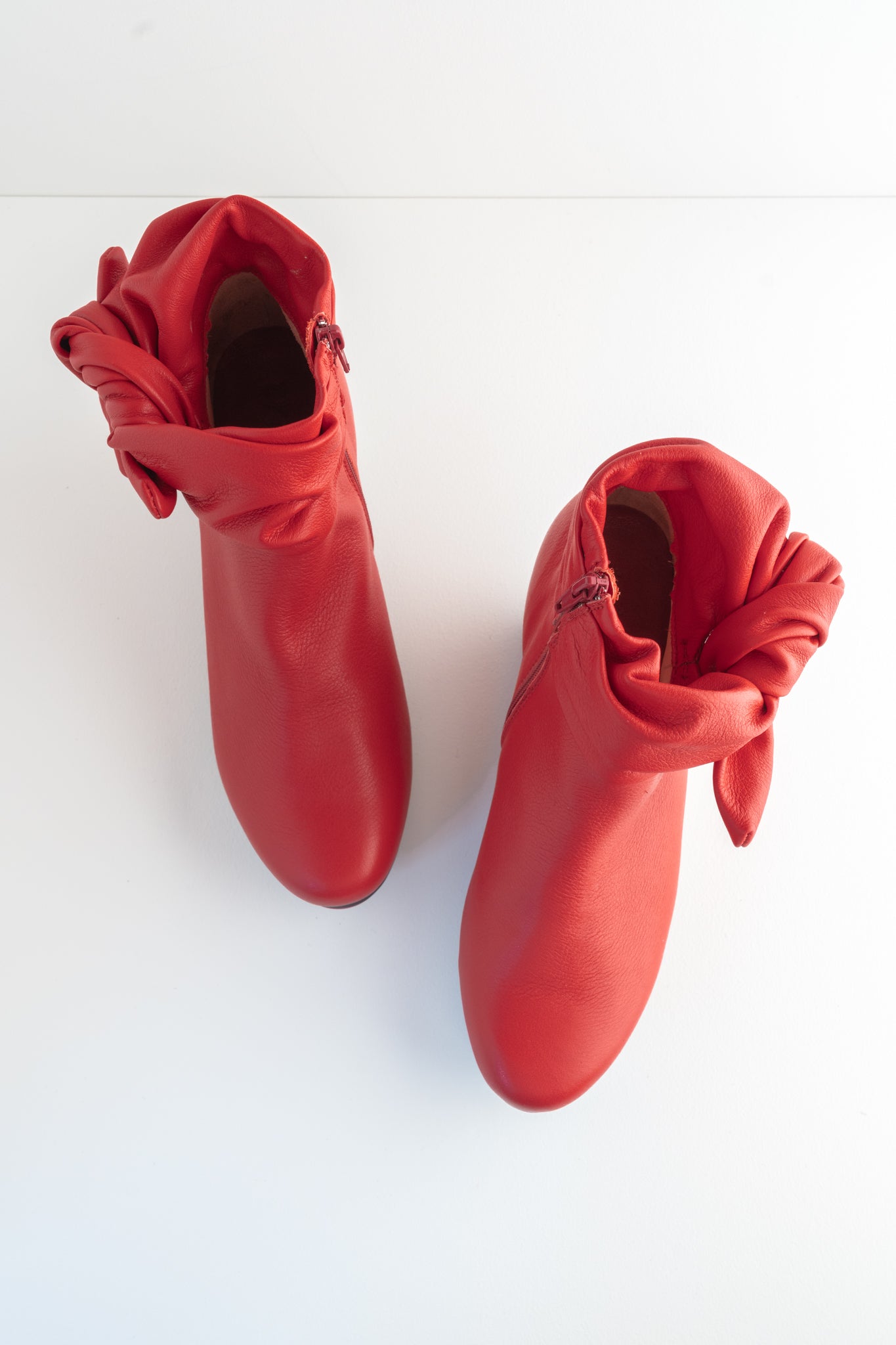 Trippen Shoes Tippet Bootie Red 