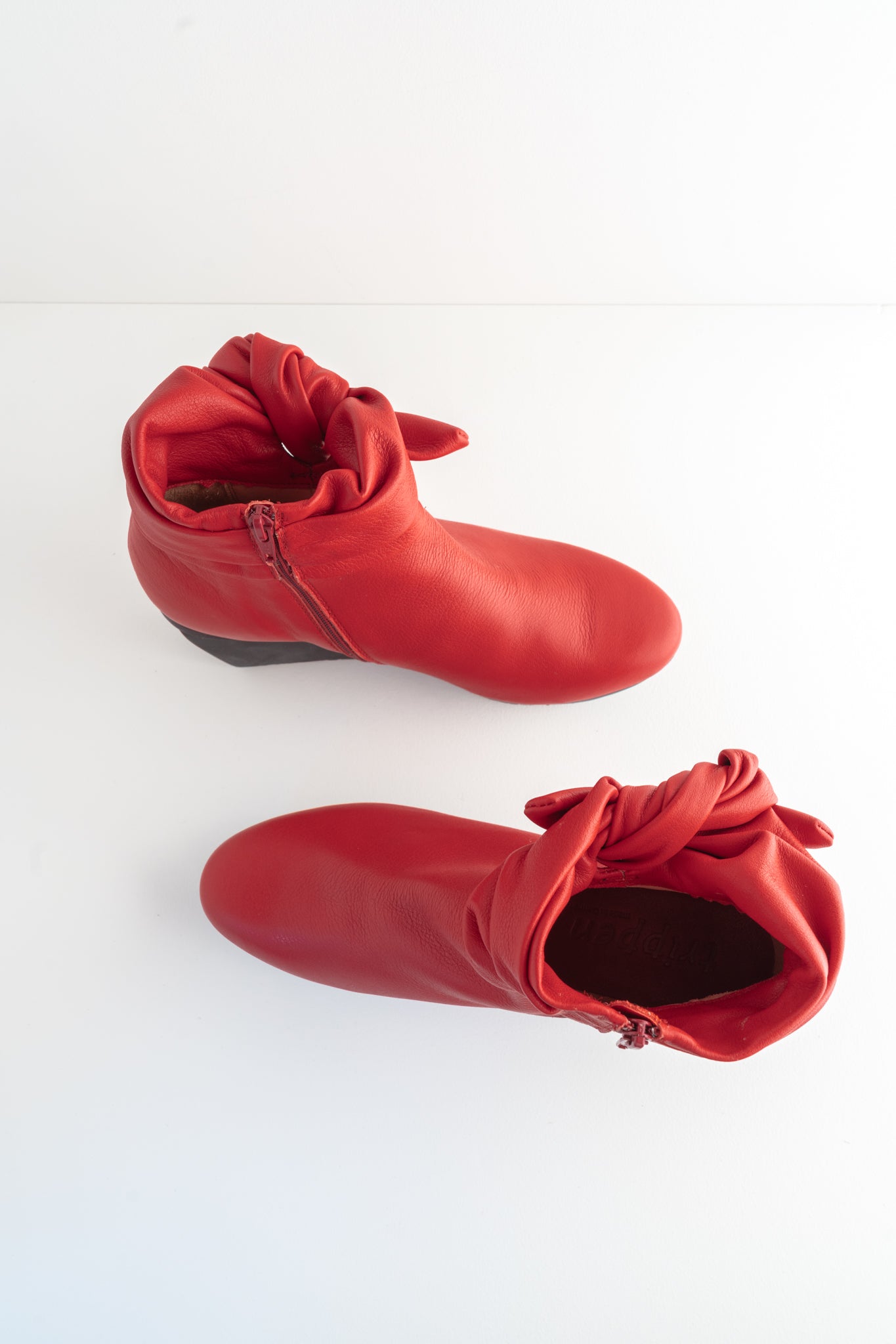 Trippen Shoes Tippet Bootie Red 