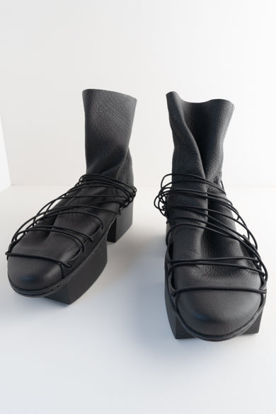 Trippen Shoes Impedance Box Boot Black ALB 36
