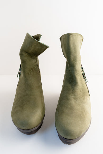 Trippen Shoes Blaze Splitt Boot Vert MSE 36