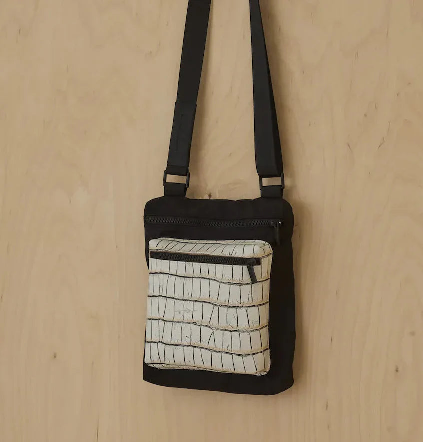 Daniella Lehavi Liverpool Crossbody Bag - Black and White 
