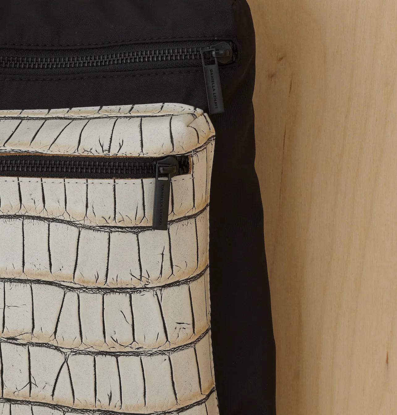 Daniella Lehavi Liverpool Crossbody Bag - Black and White 