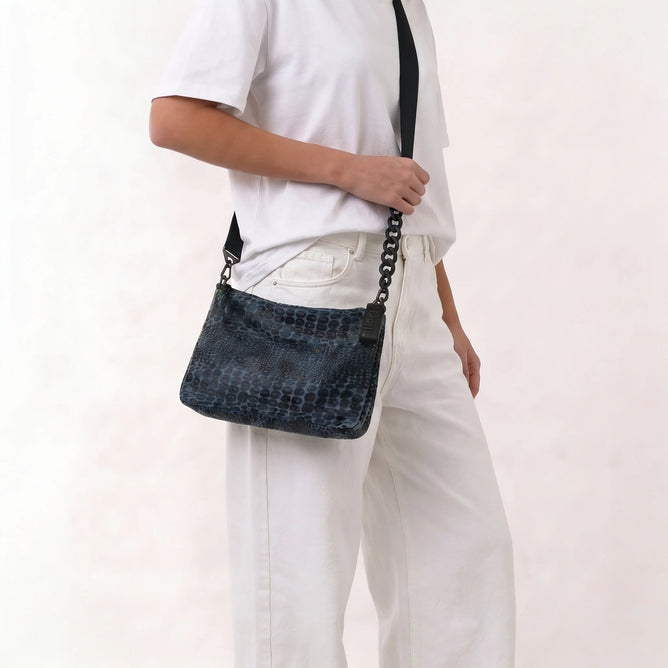 Daniella Lehavi Tokyo Crossbody Bag, Denim 