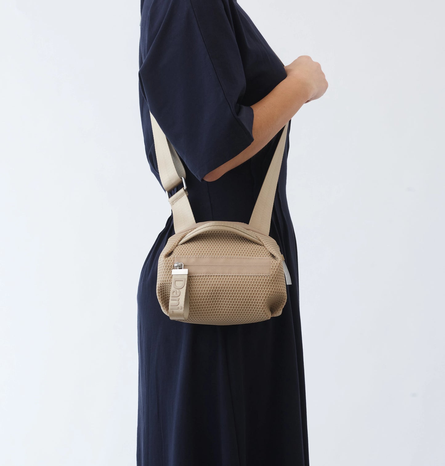 Bonnie Mini Crossbody Bag, Oat
