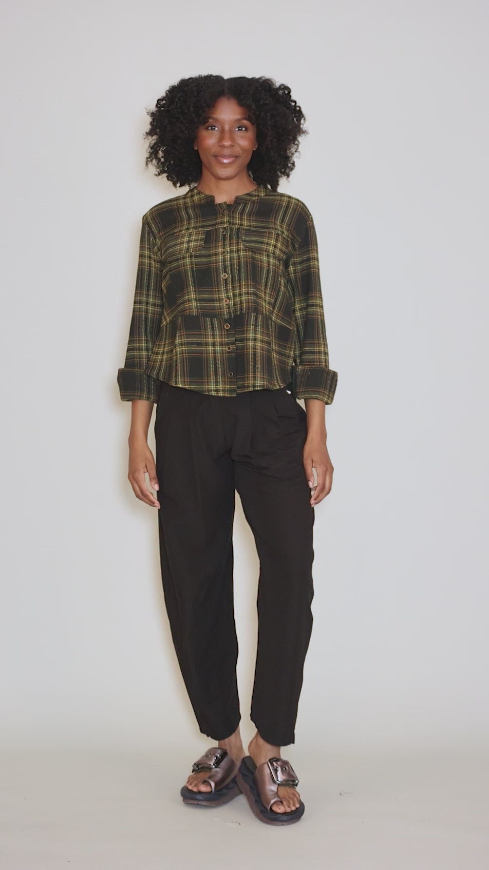 Jewel Flannel Shirt Jacket, Prague Angle 5