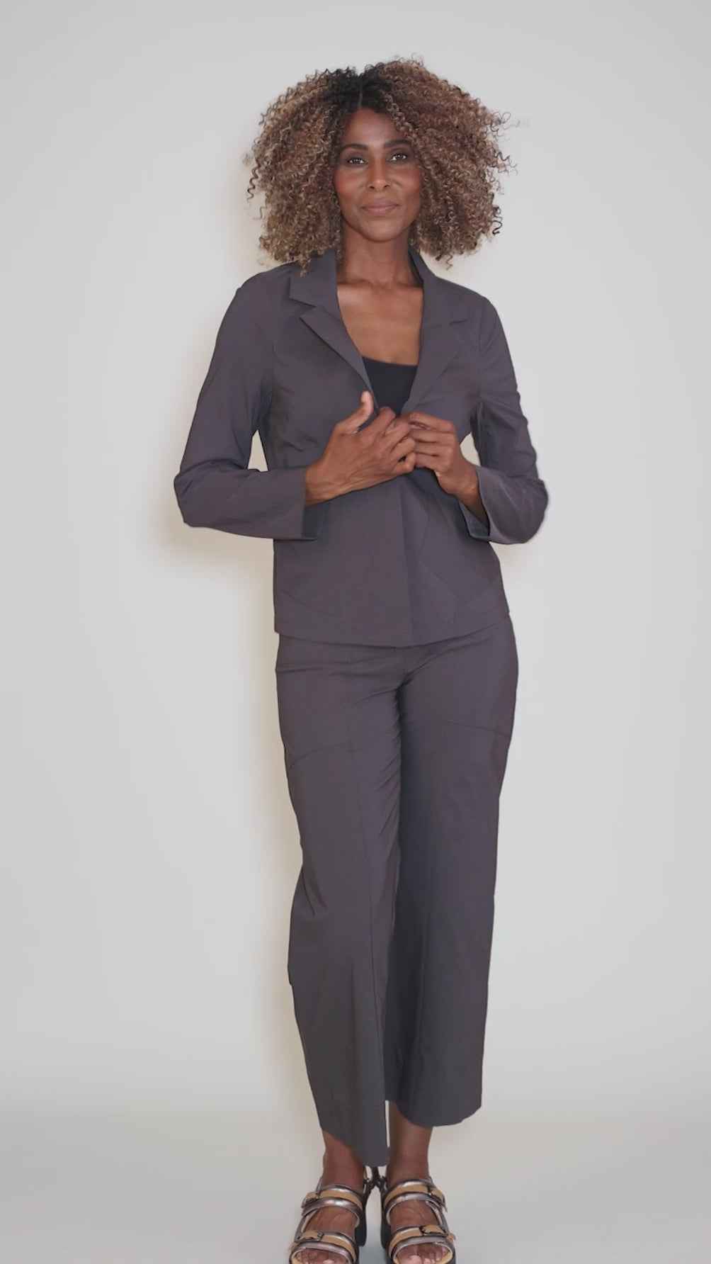 Avedon Stretch Wager Pant, Carbon Angle 5