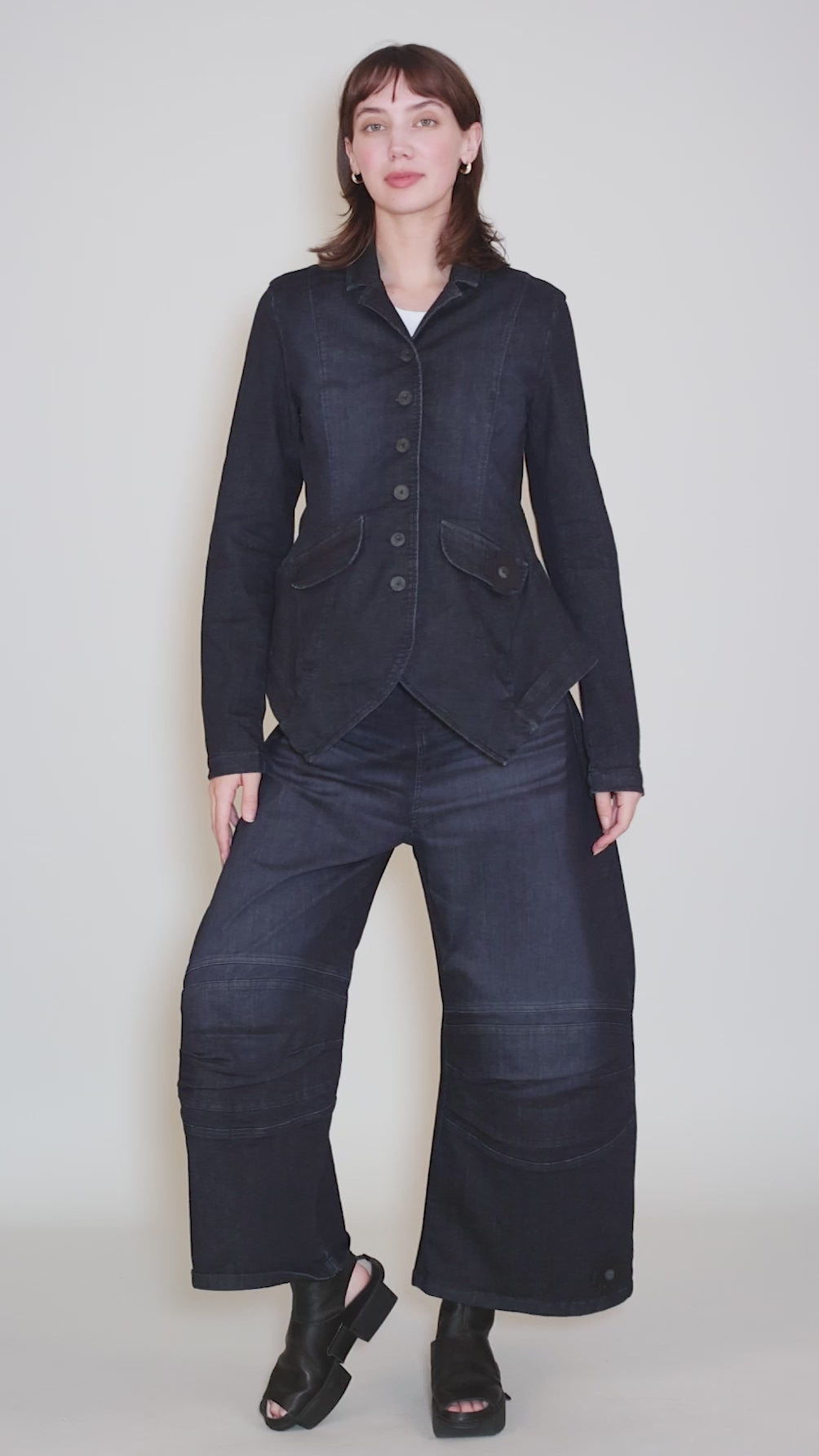 Blue Edge Jacket, Dark Blue Angle 7
