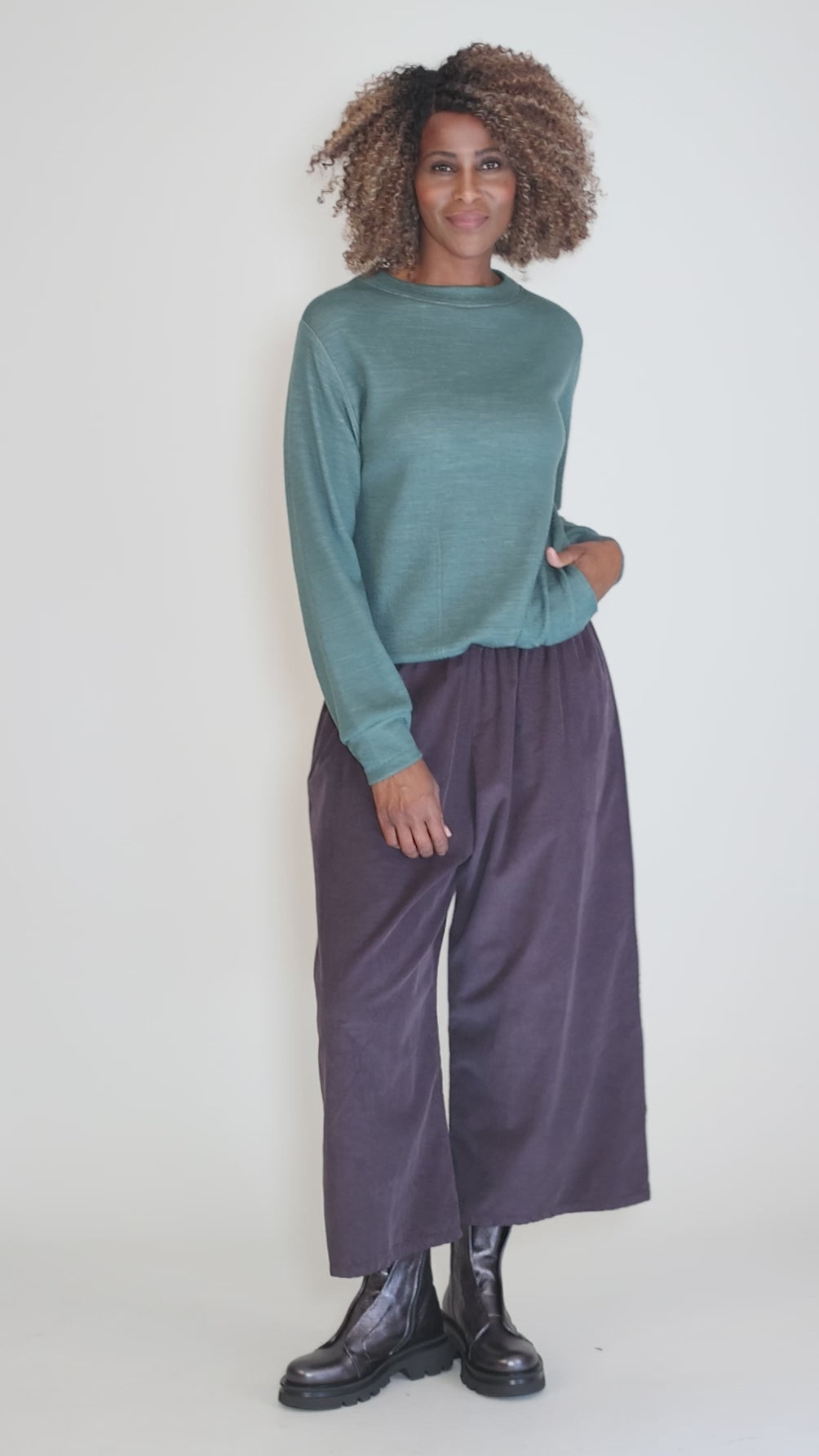 Cotton Wool Sweatshirt, Granite Angle 5