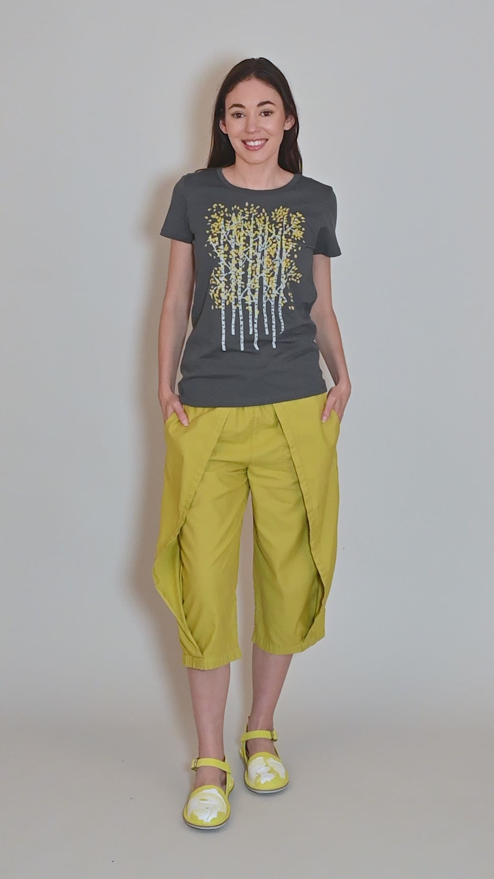 Bryce Canyon Aspen Tee, Asphalt Gray Angle 5