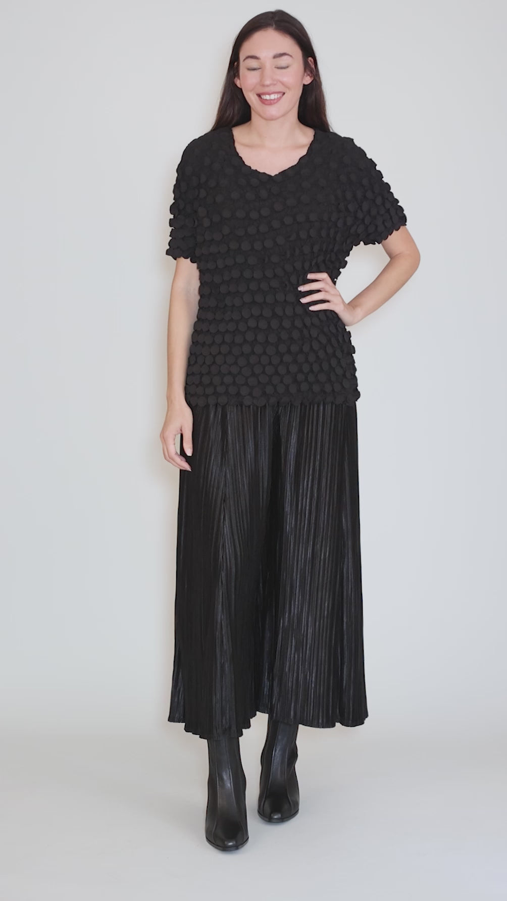 Bubble Top,Black Angle 5