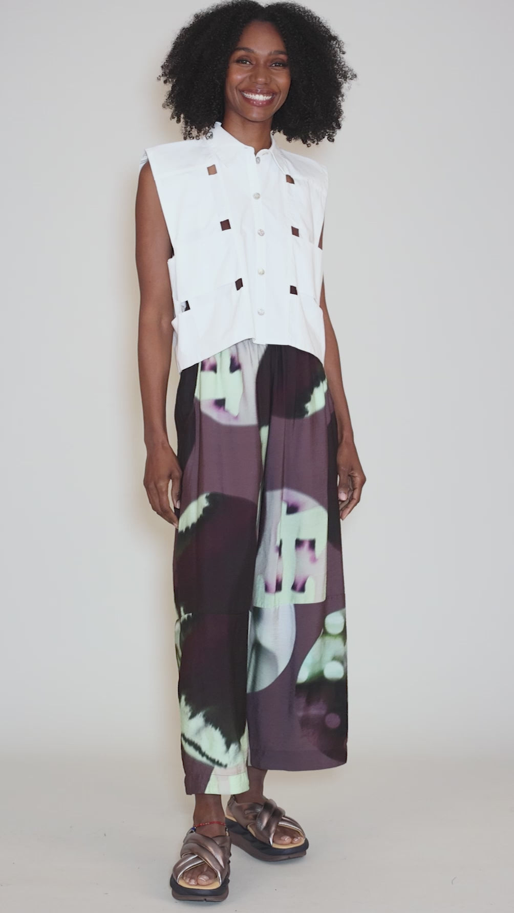 Subversive Button-Up Shirt, White Angle 5