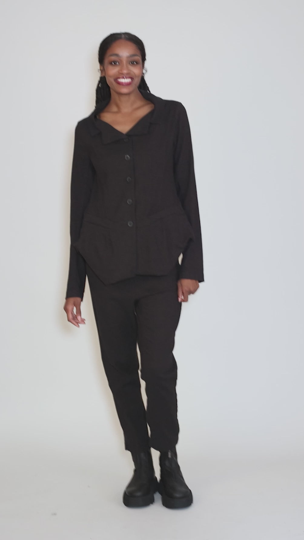Texture Stretch Jacket, Umbra Angle 7