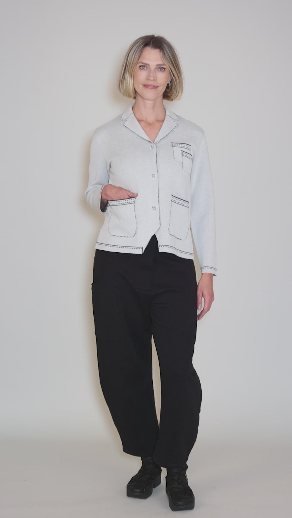 Ship Jacket, Off White Angle 5