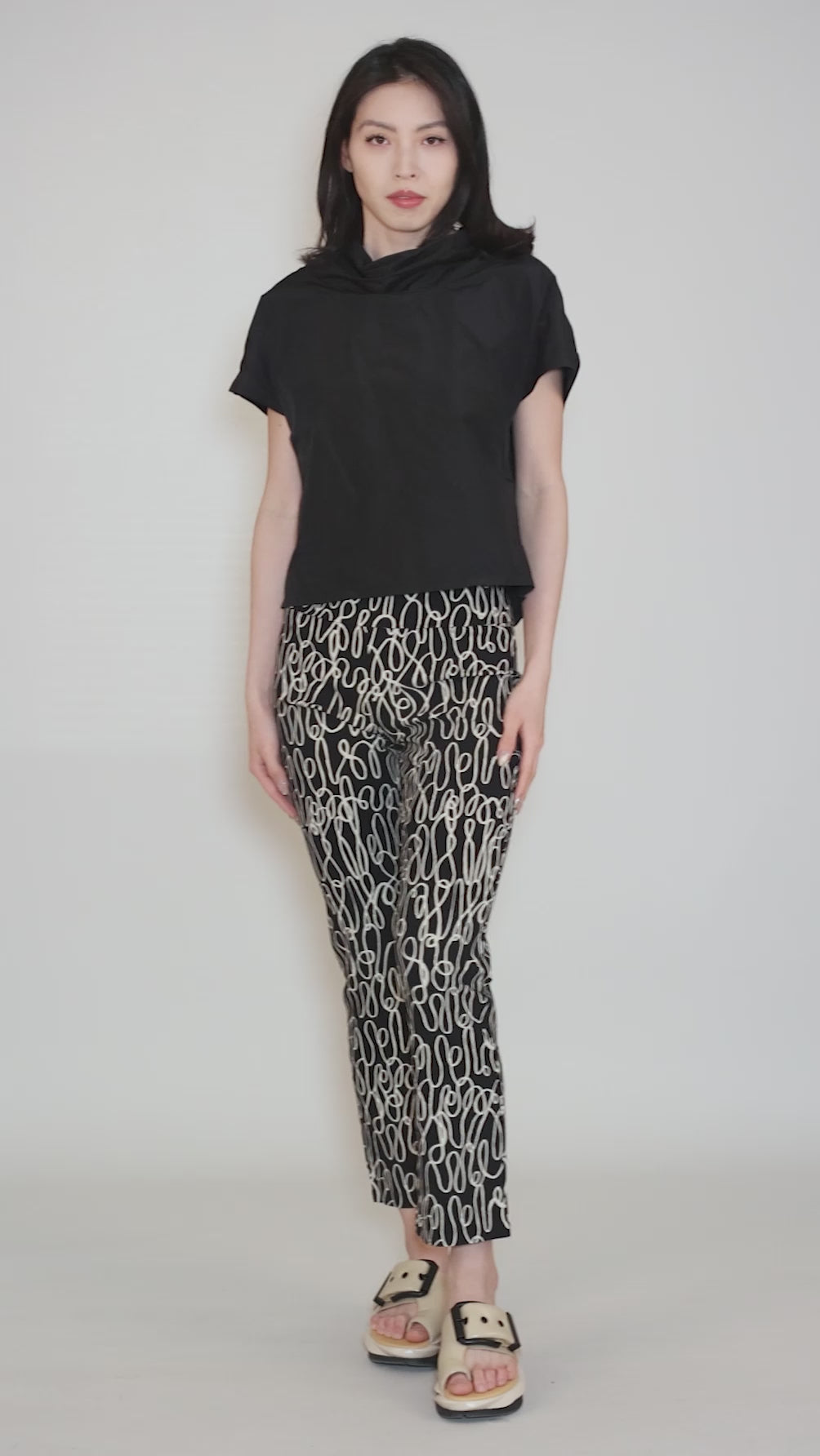 Preto Suki Top , Black Angle 5