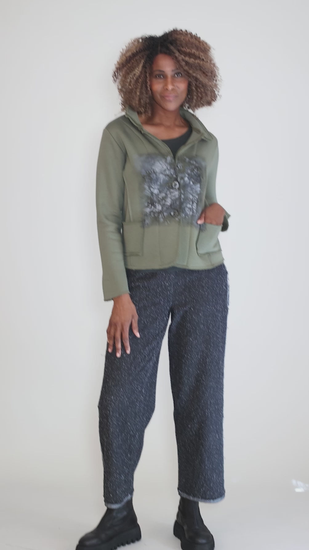 Anna Istanbul Jacket, Night Angle 5
