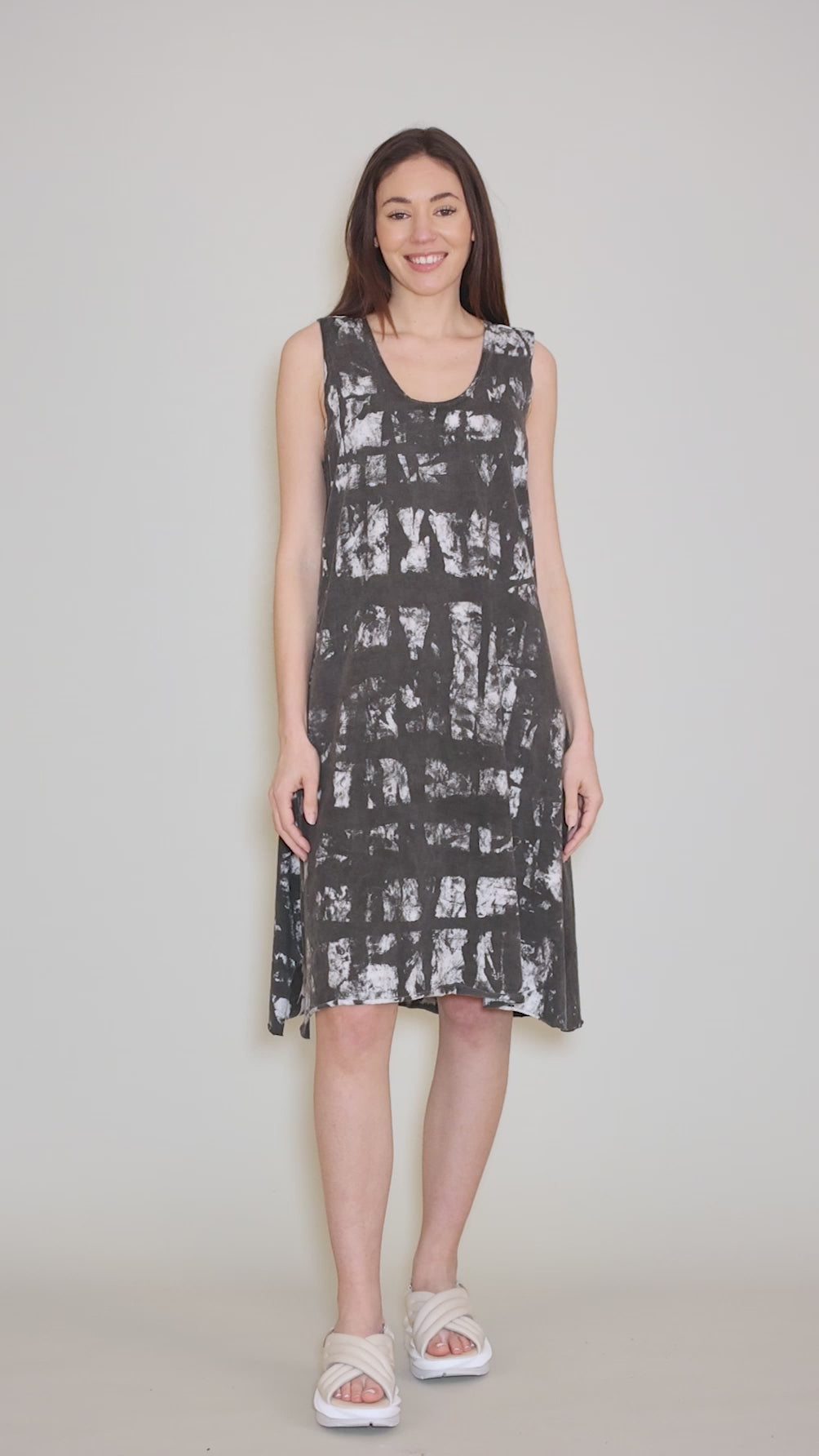 Freda Painted Dress, Pavement Angle 5