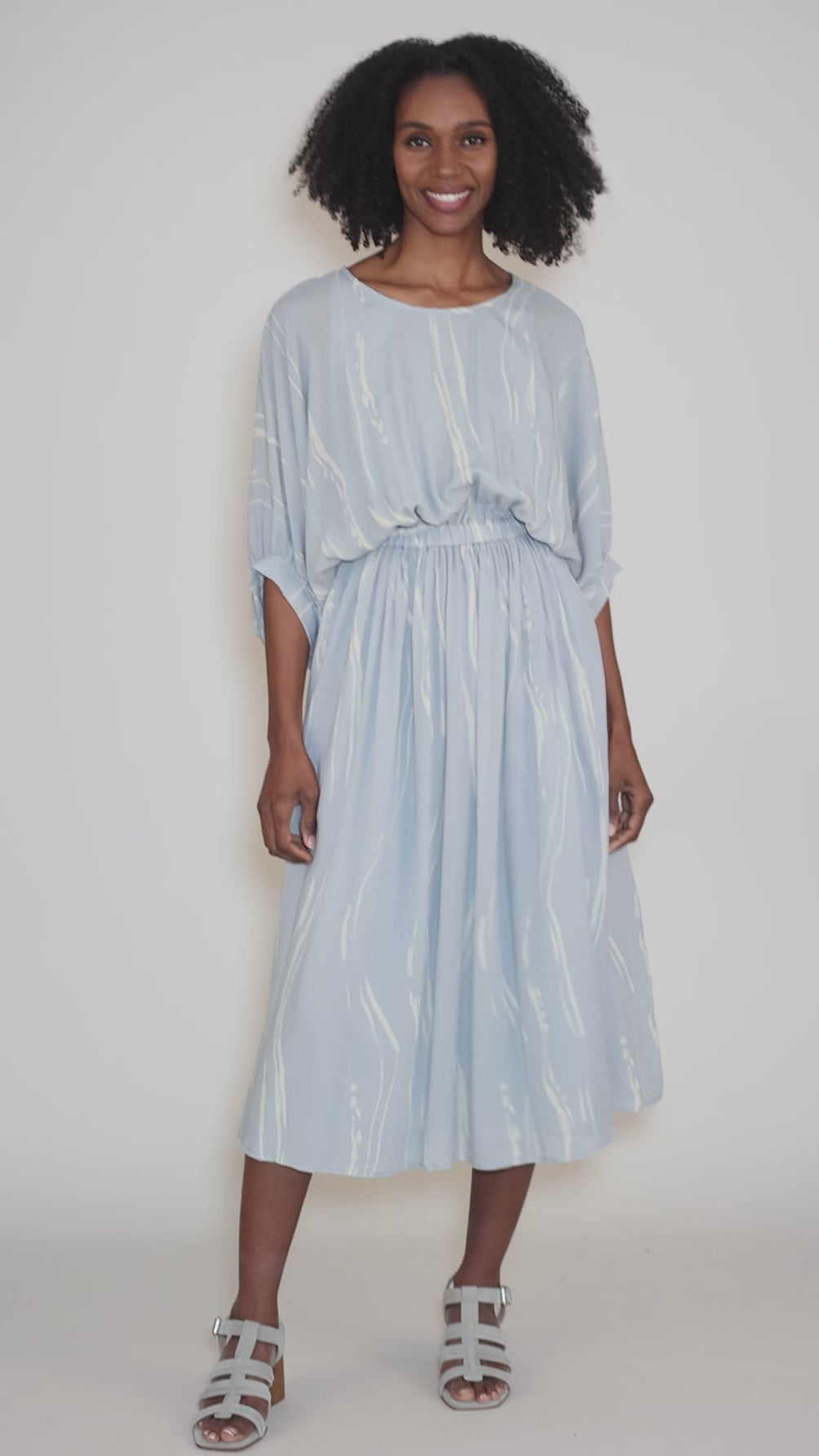 Vienne Dress, Sky Sumi Angle 5