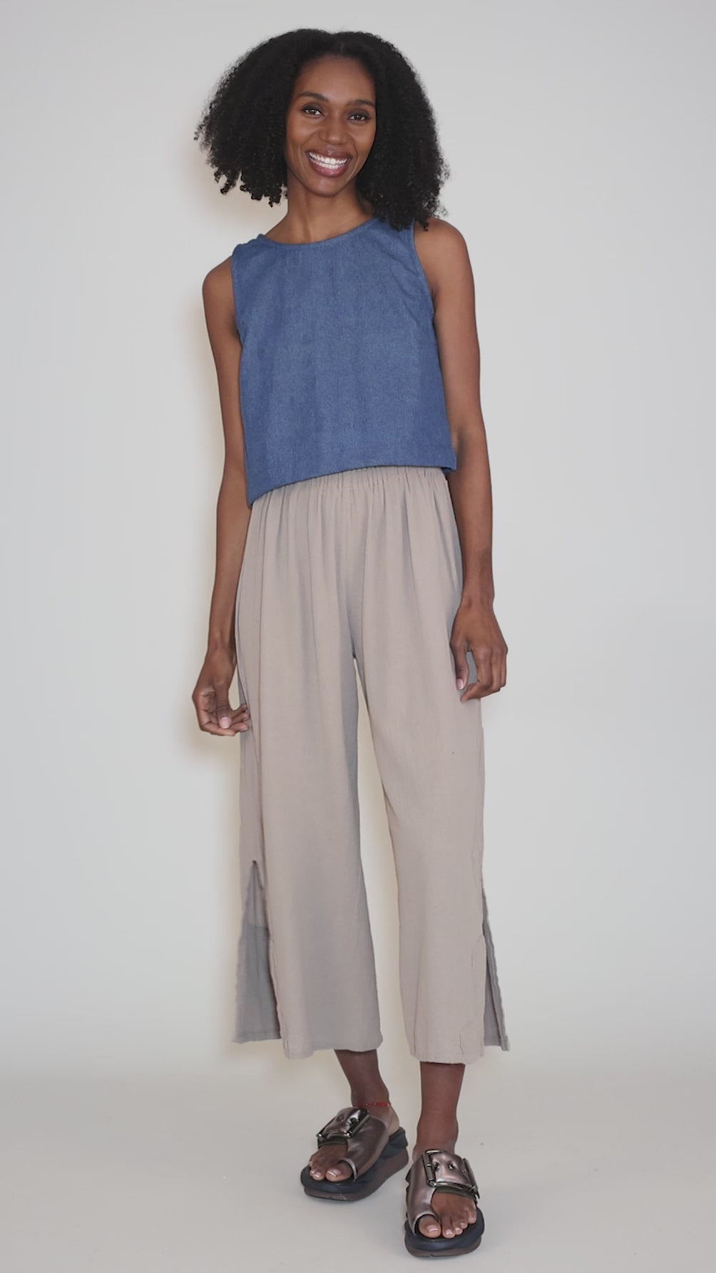 Lior Top, Denim Angle 5