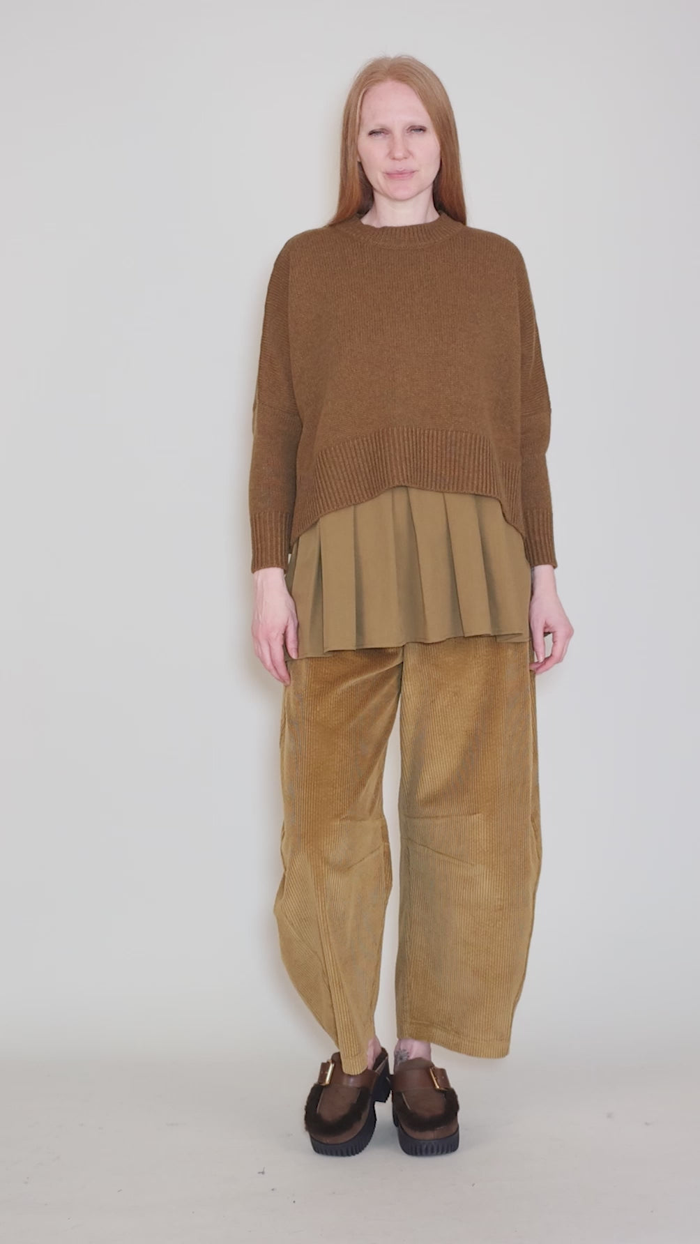 Ophelie Layered Sweater, Ambra Angle 5