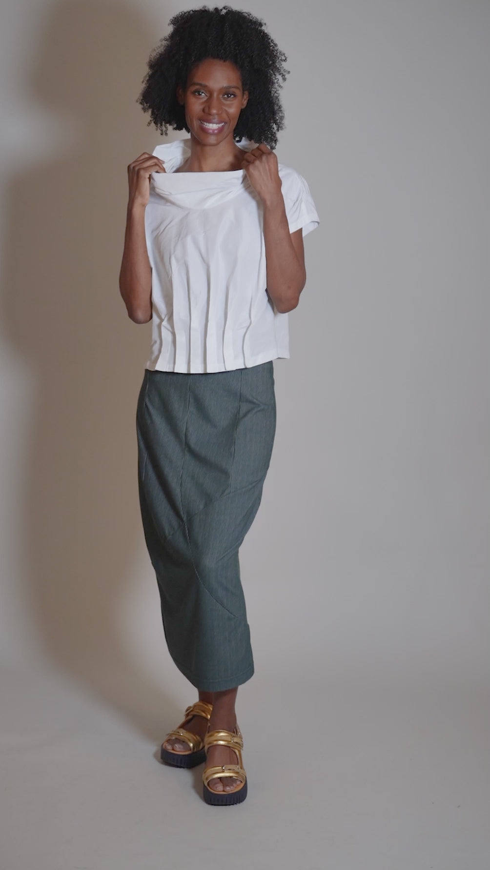 Kiff Top, Branco White Angle 5