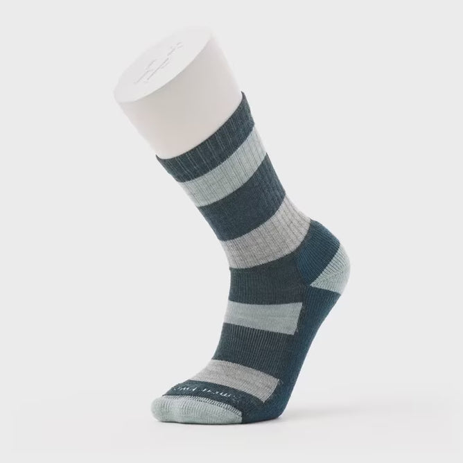 Smartwool Everyday Barnsley Sweater Crew Socks, Frosty Green 